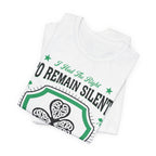 Irish Right To Remain Silent Premium CrewneckTee