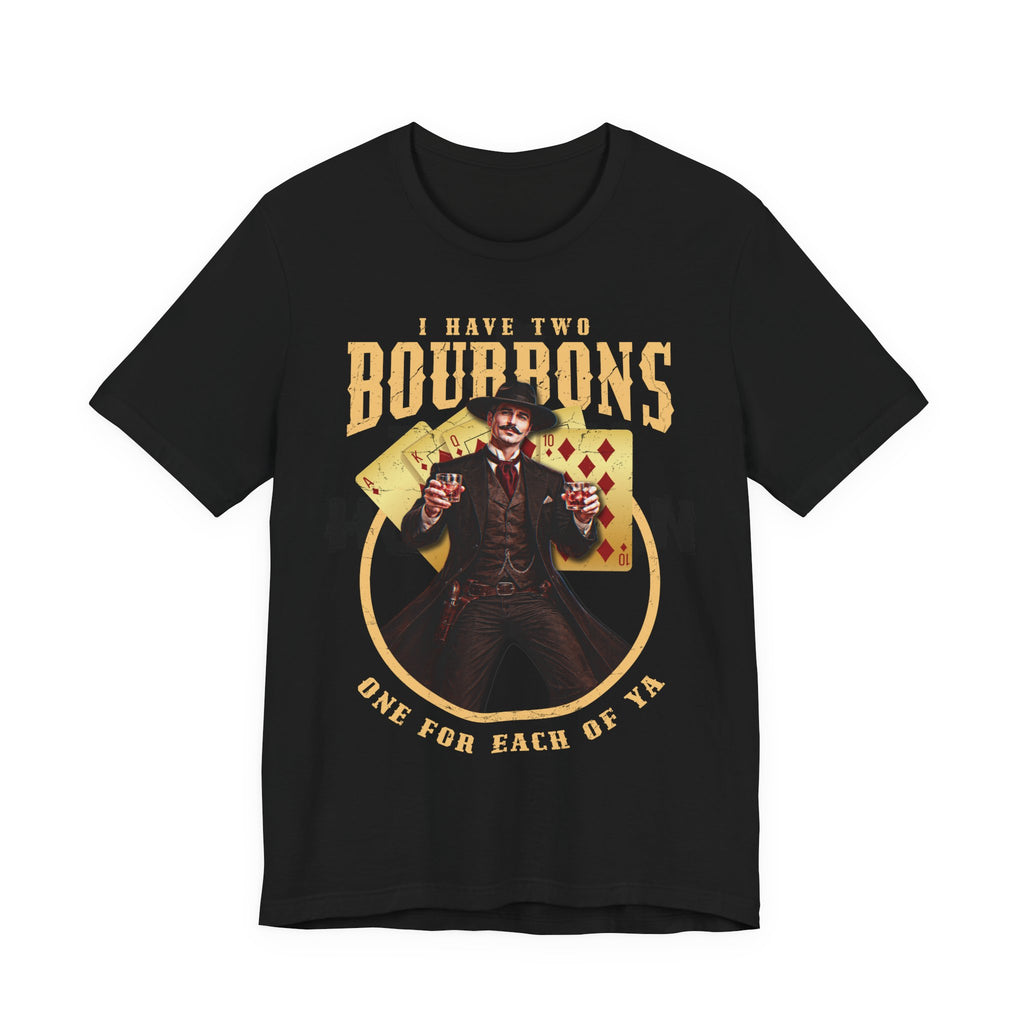 Doc Holiday Two Bourbons Premium Tee