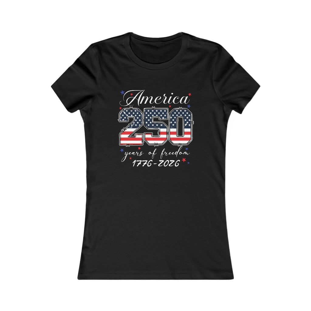 America 250 years of freedom 1776-2026 Women's Tee
