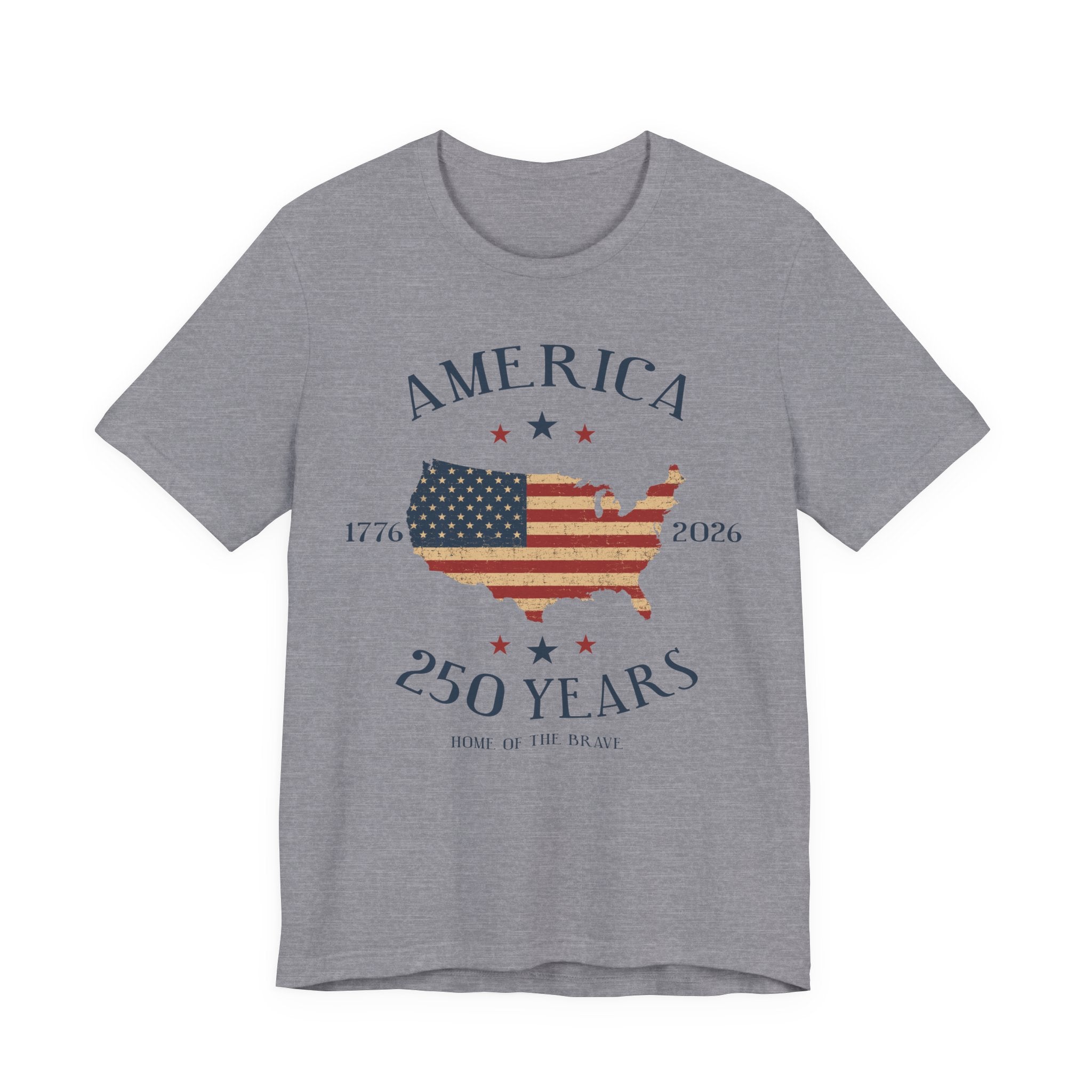 America – 250 Years, Home of the Brave Tee