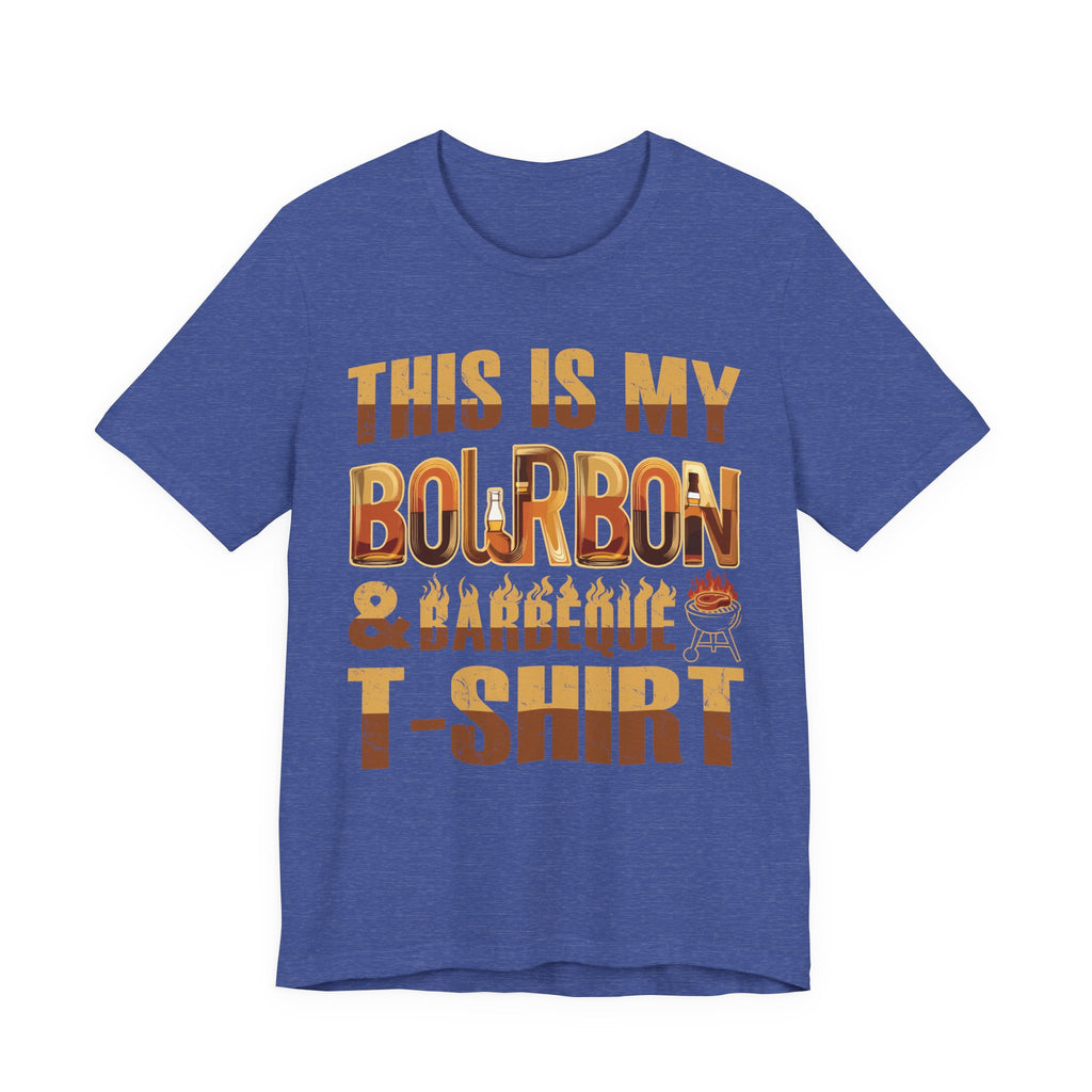 This is My Bourbon & Barbeque Premium CrewneckTee