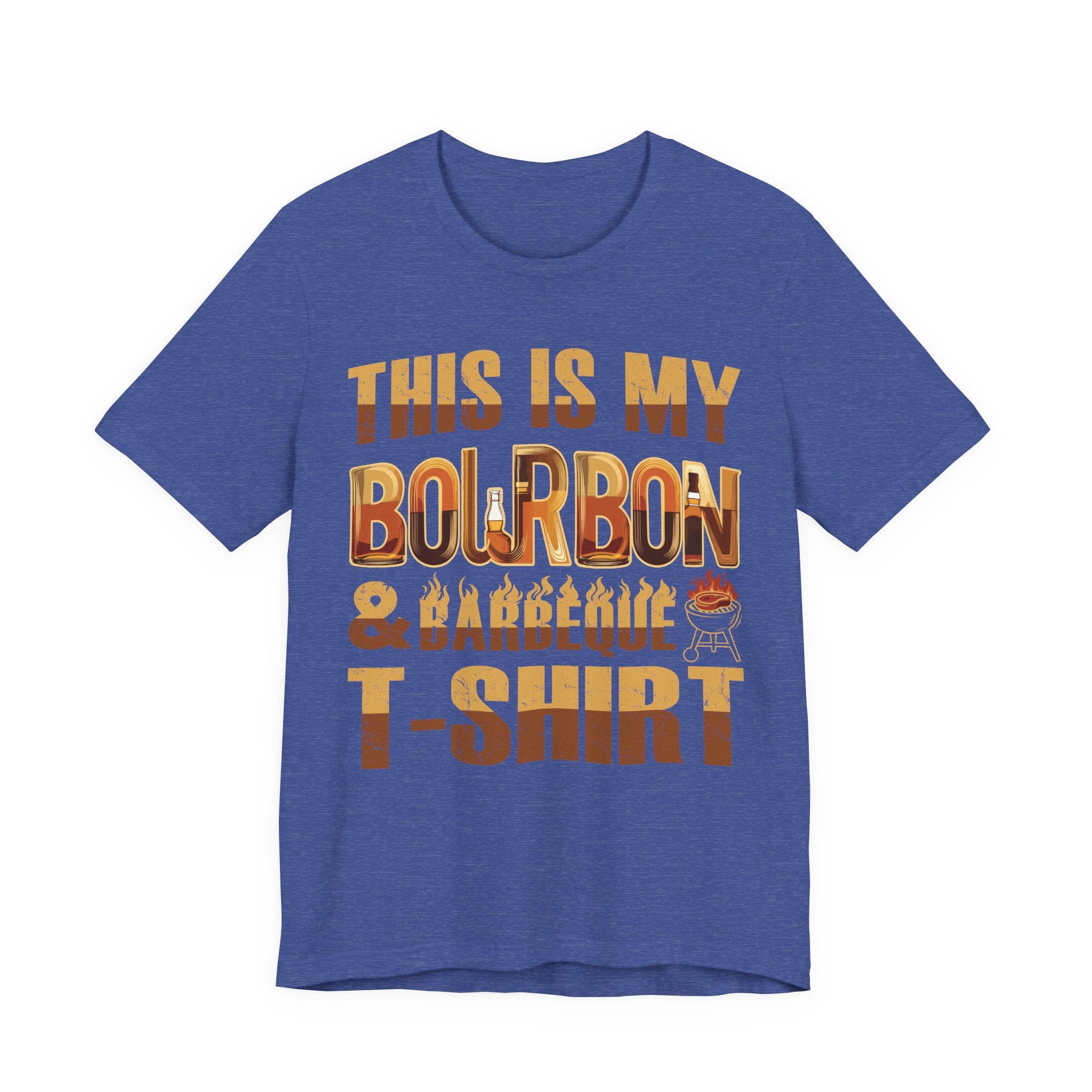 This is My Bourbon & Barbeque Premium CrewneckTee