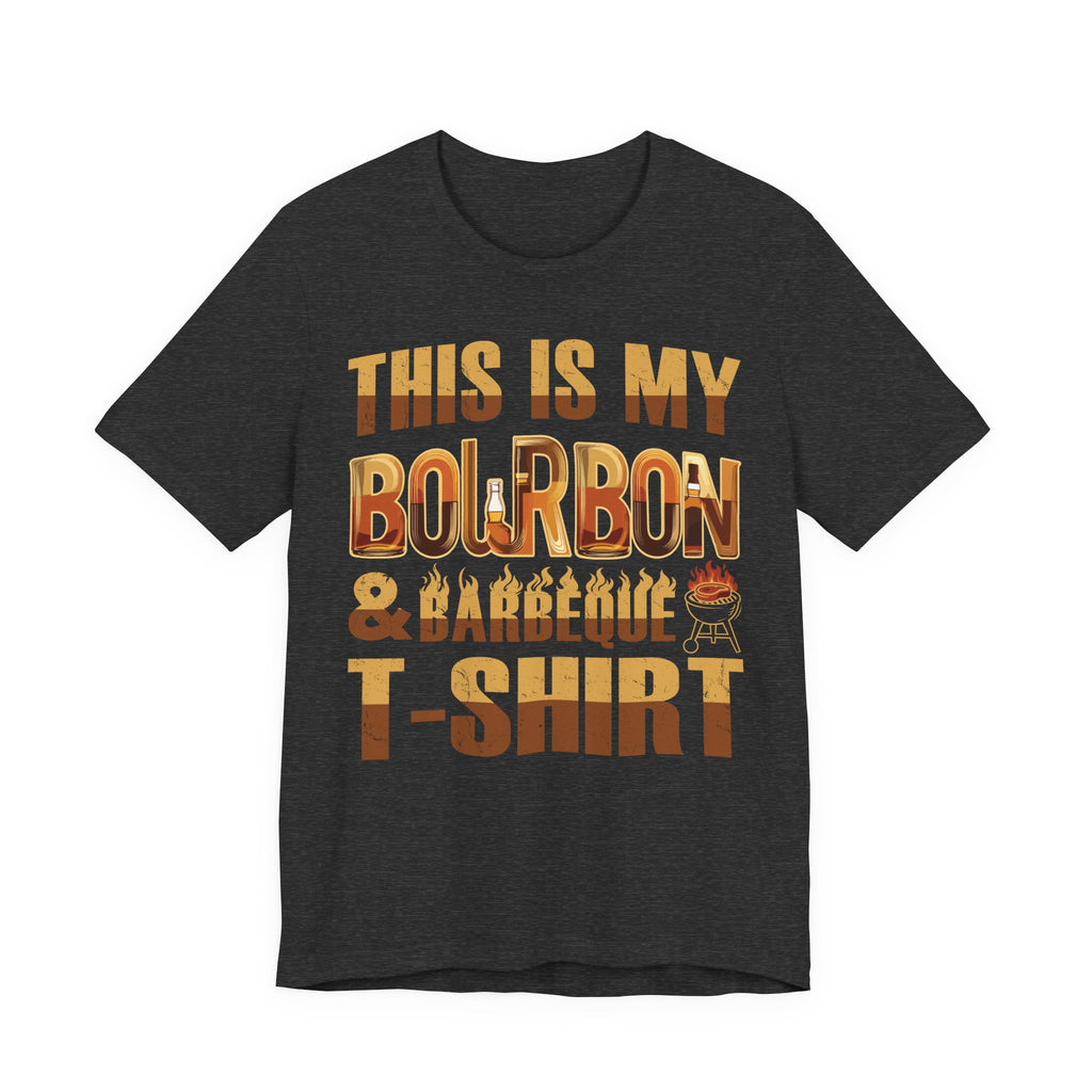 This is My Bourbon & Barbeque Premium CrewneckTee