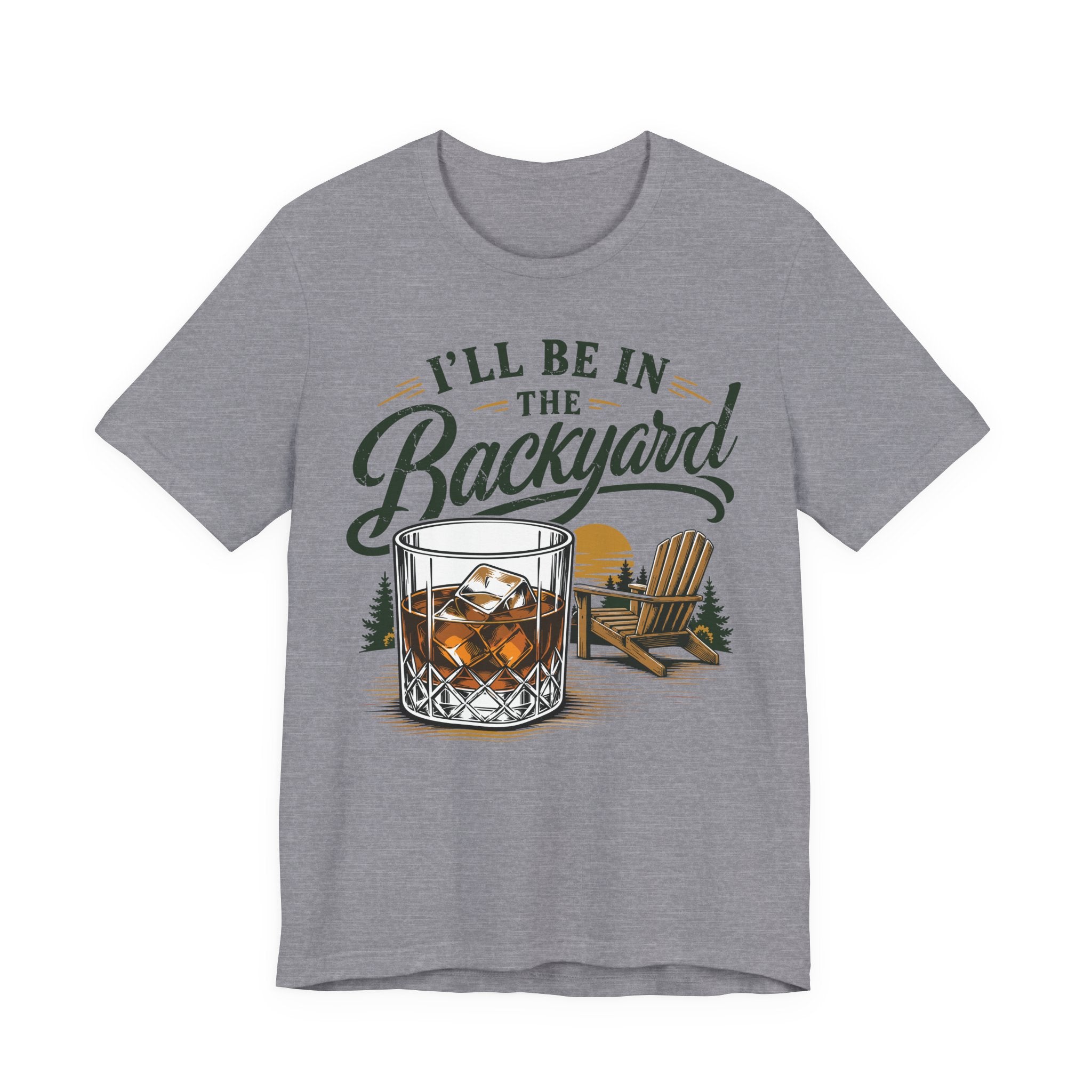 I'll Be in the Backyard Premium Tee