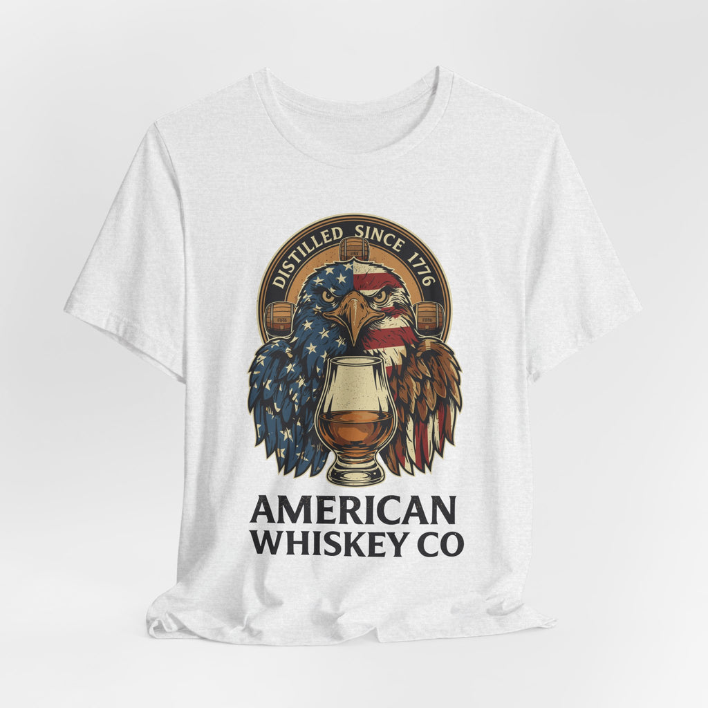 American Whiskey Co. Premium CrewneckTee
