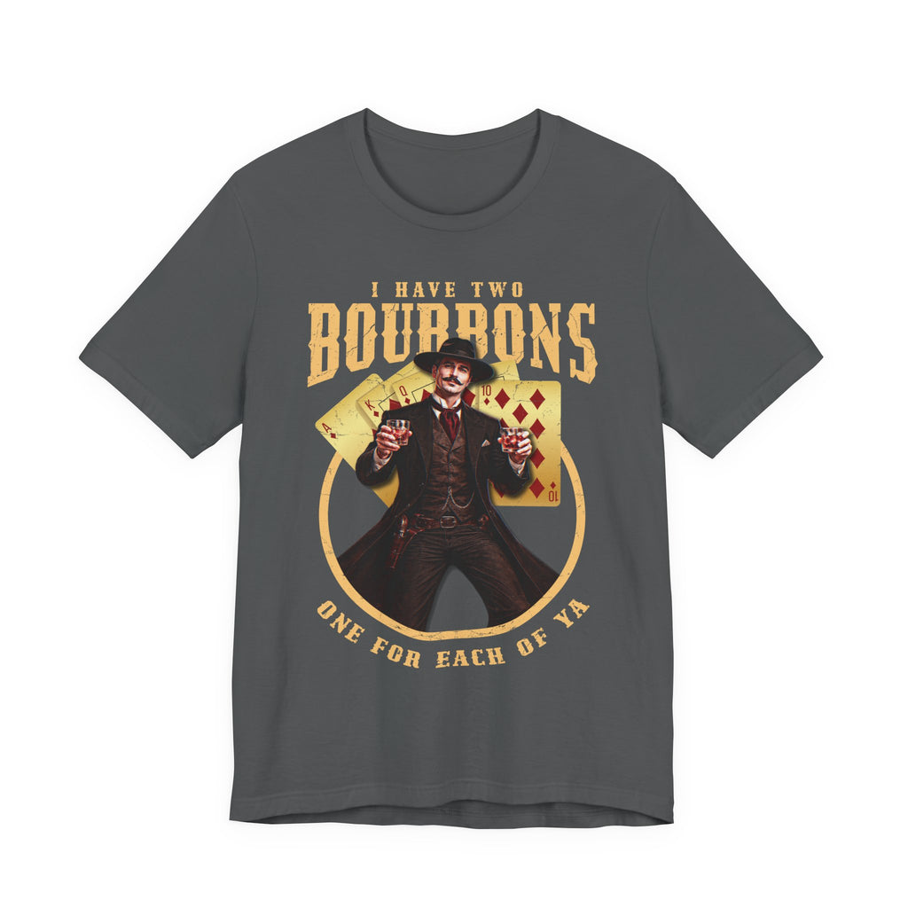 Doc Holiday Two Bourbons Premium Tee