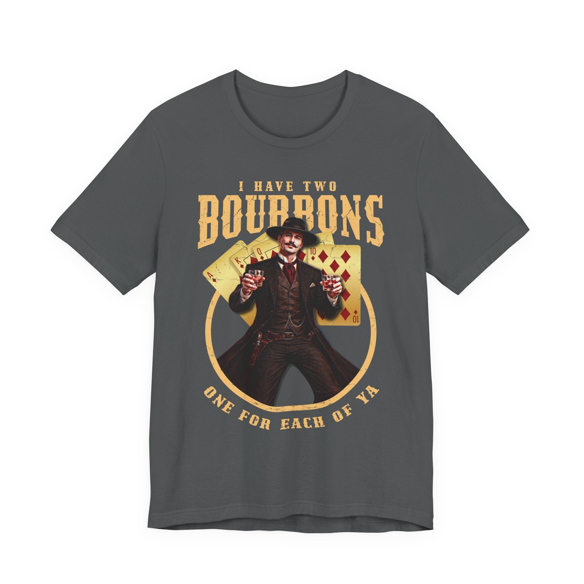 Doc Holiday Two Bourbons Premium Tee