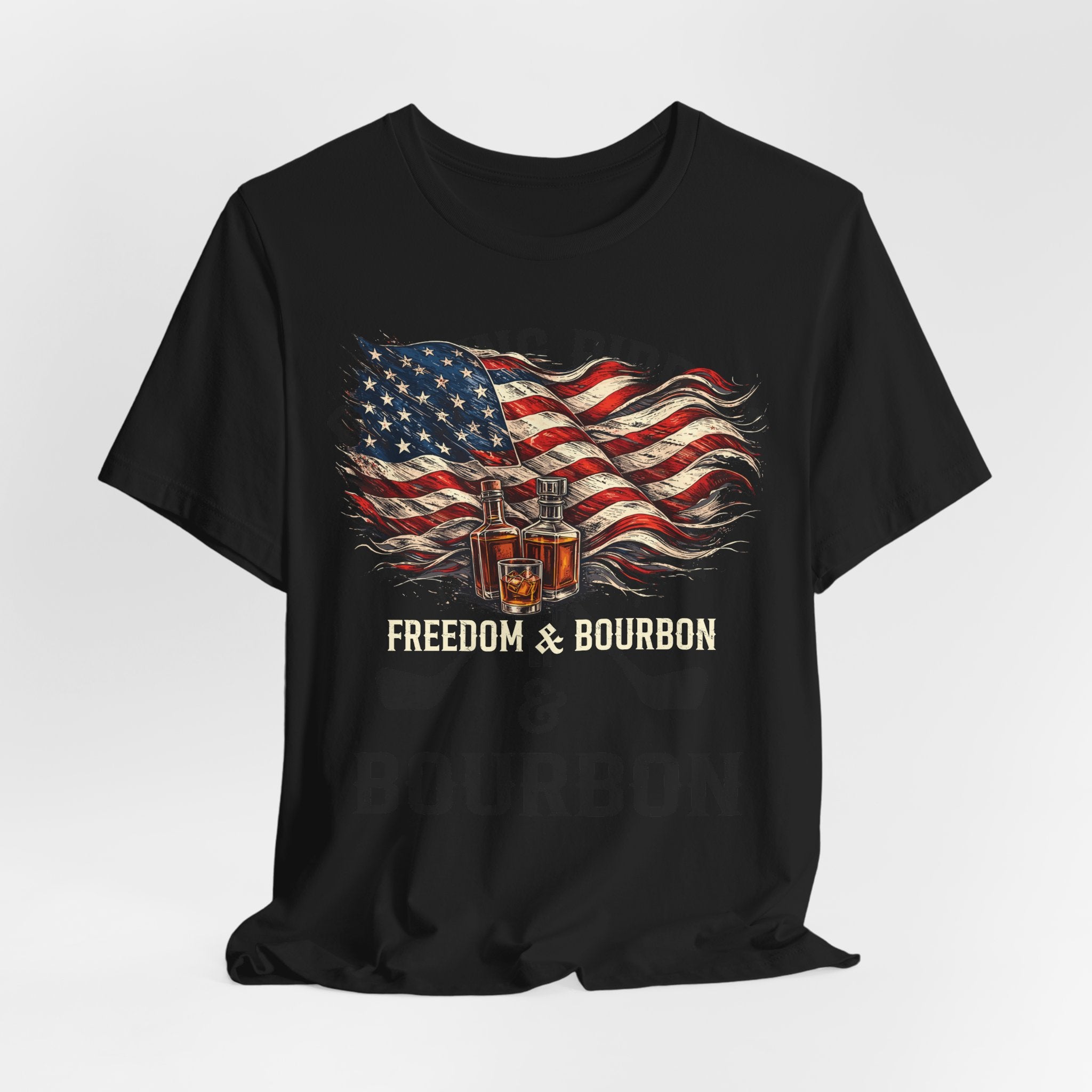 Freedom & Bourbon – Premium Tee