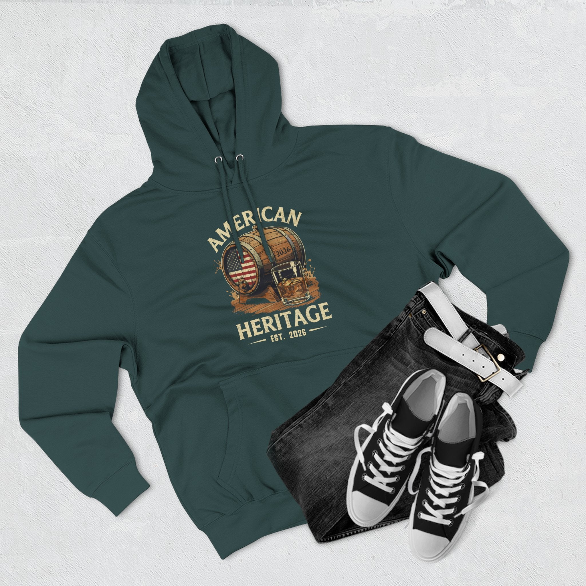 American Heritage  Premium Hoodie