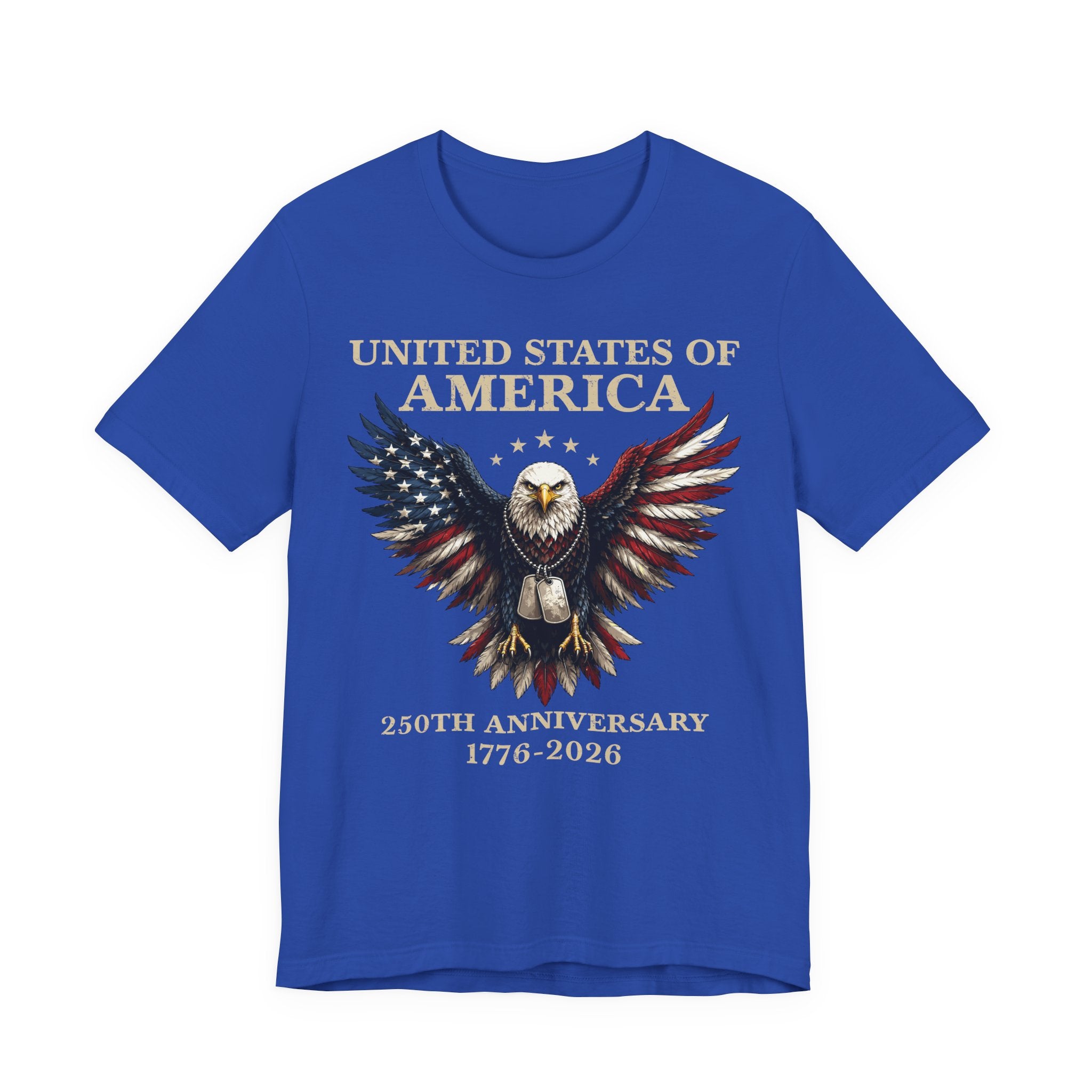 United States of America military Tags– 250th Anniversary Tee