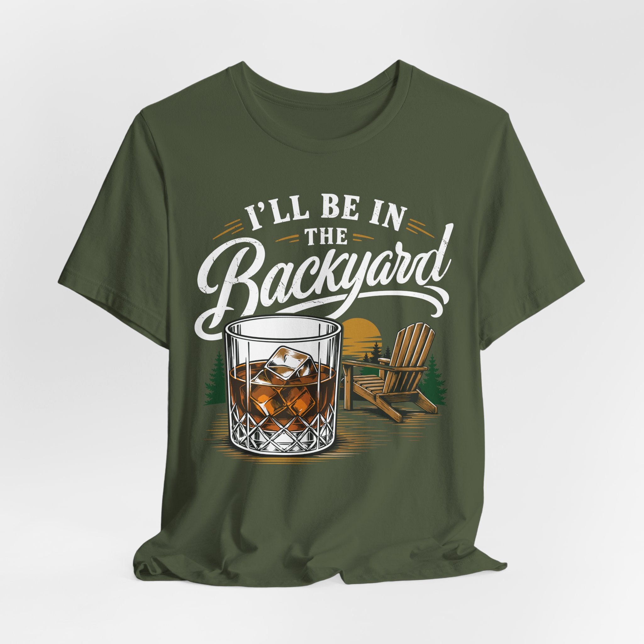 I'll Be in the Backyard Premium Tee