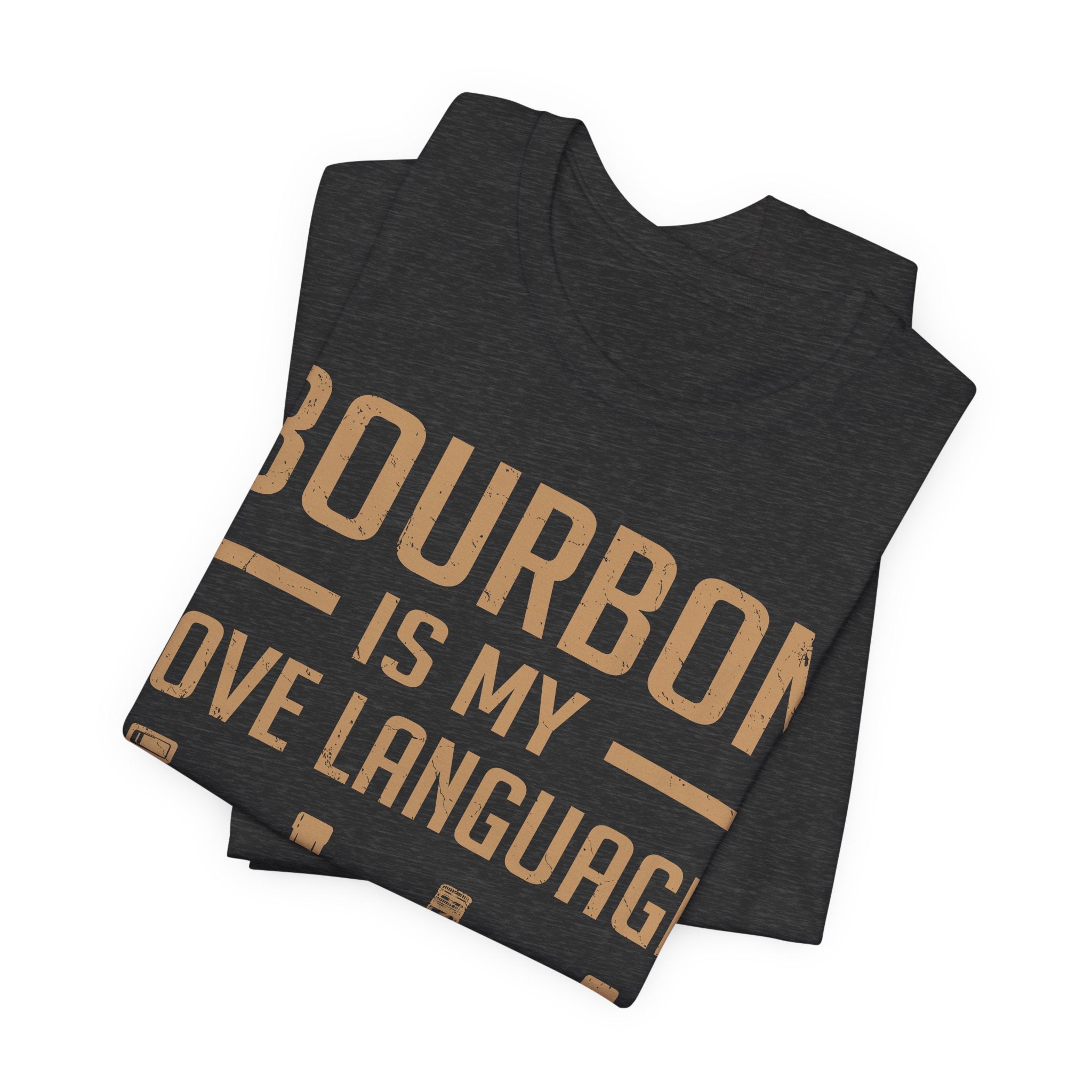 Bourbon is My Love Language Premium CrewneckTee