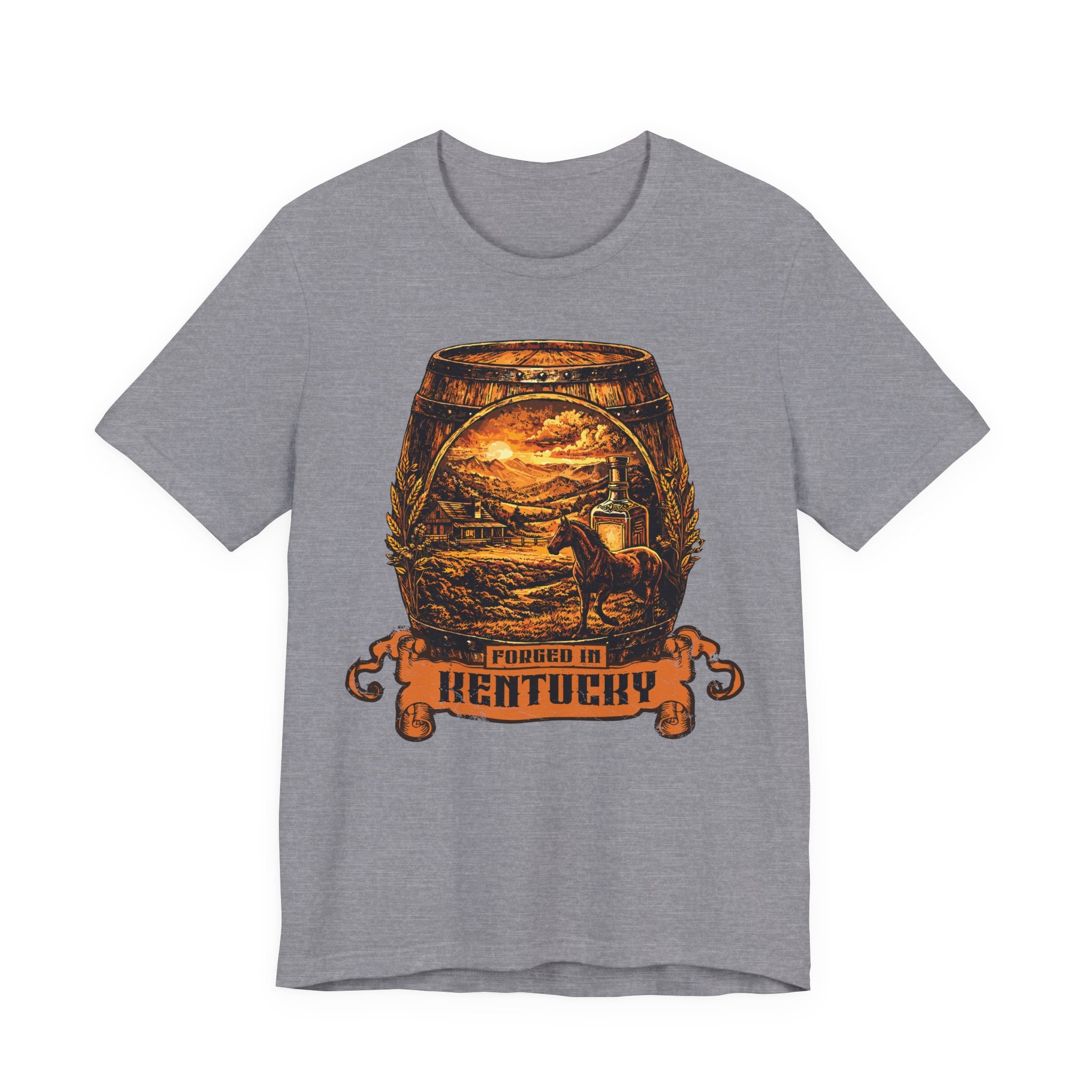 Forged in Kentucky – Premium Bourbon Tee