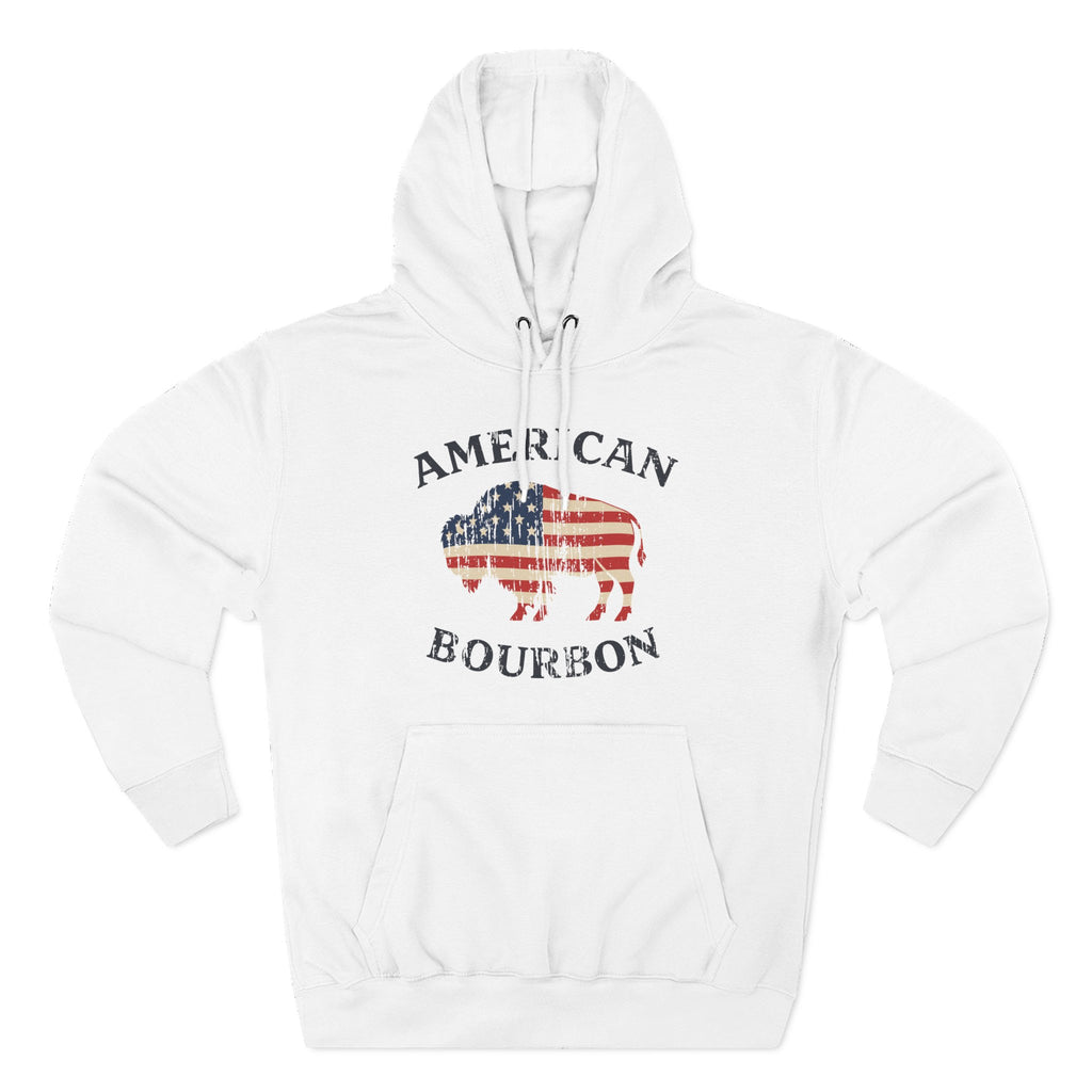 American Bourbon Patriotic Buffalo Premium Hoodie