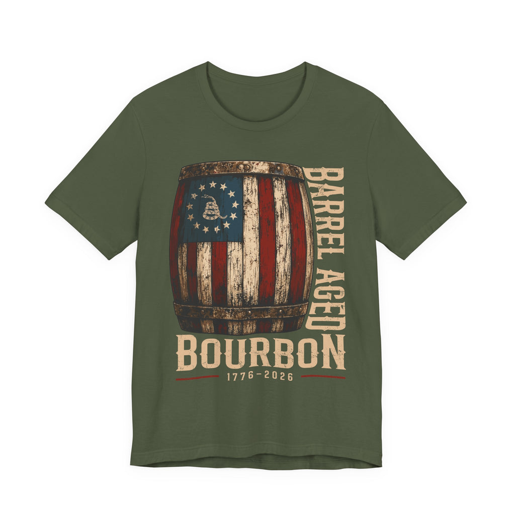 Barrel Aged Bourbon – 1776–2026 Tee