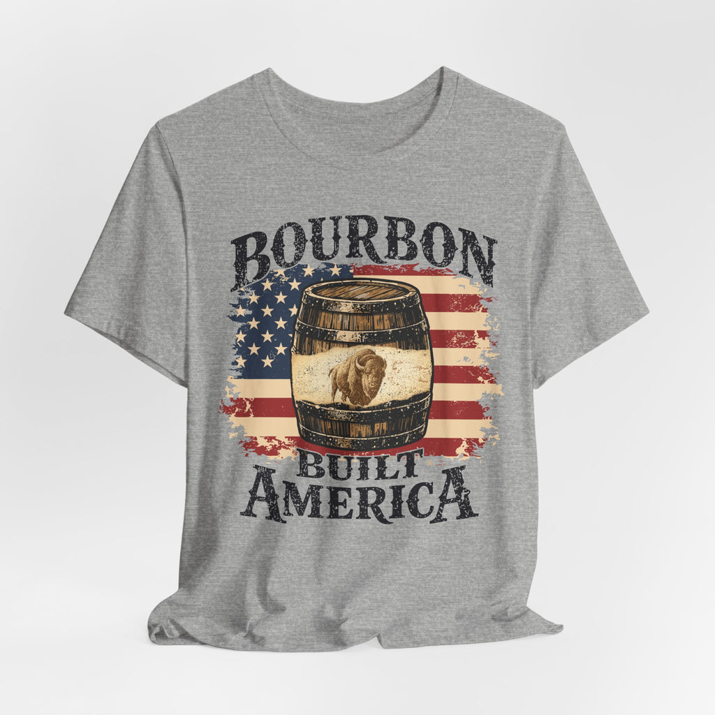 Bourbon Built America Premium CrewneckTee