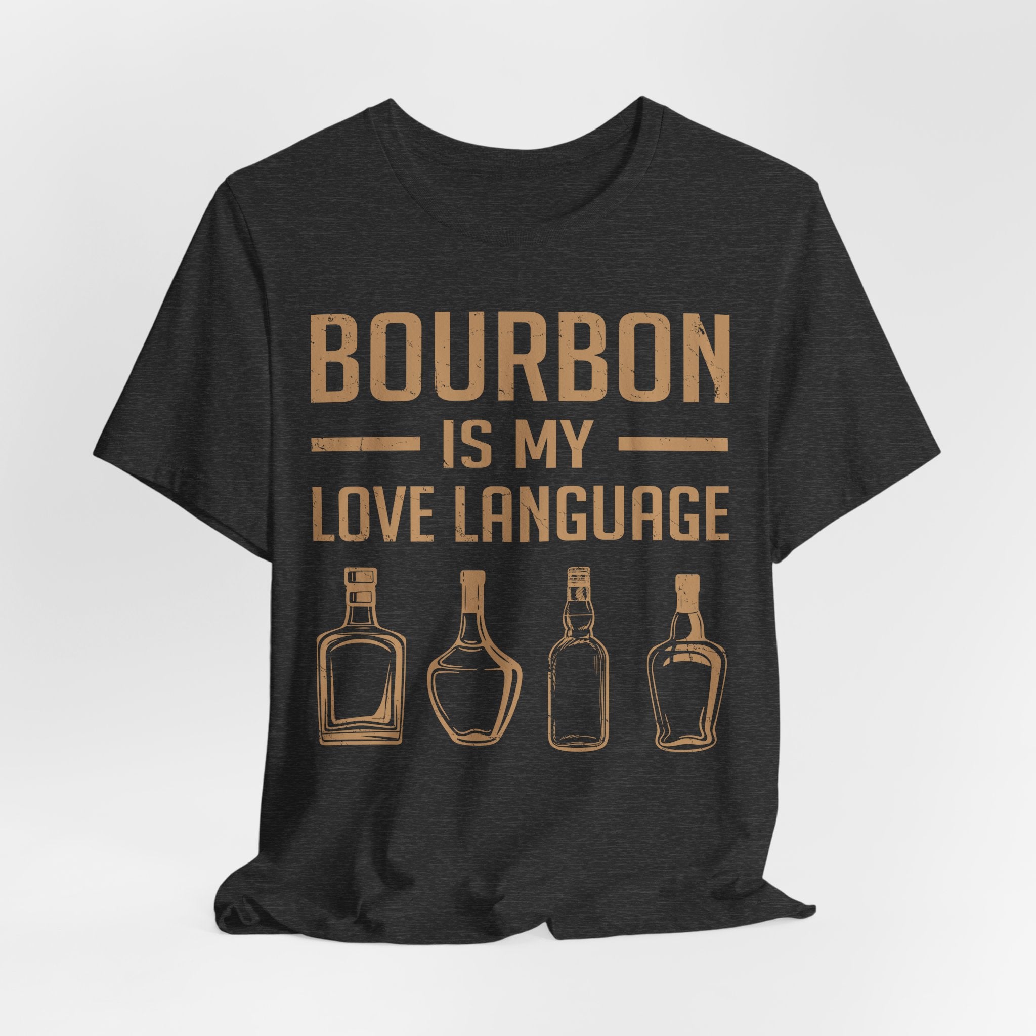 Bourbon is My Love Language Premium CrewneckTee