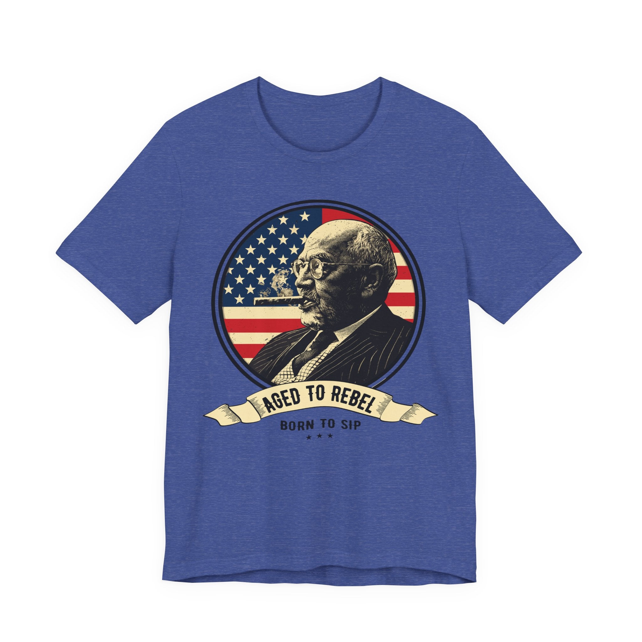 Aged to Rebel Premium CrewneckTee