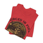 Forged in Fire. Aged in Oak. Poured in Freedom Premium Tee