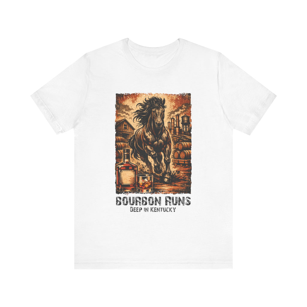 Bourbon Runs Deep in Kentucky Premium Tee