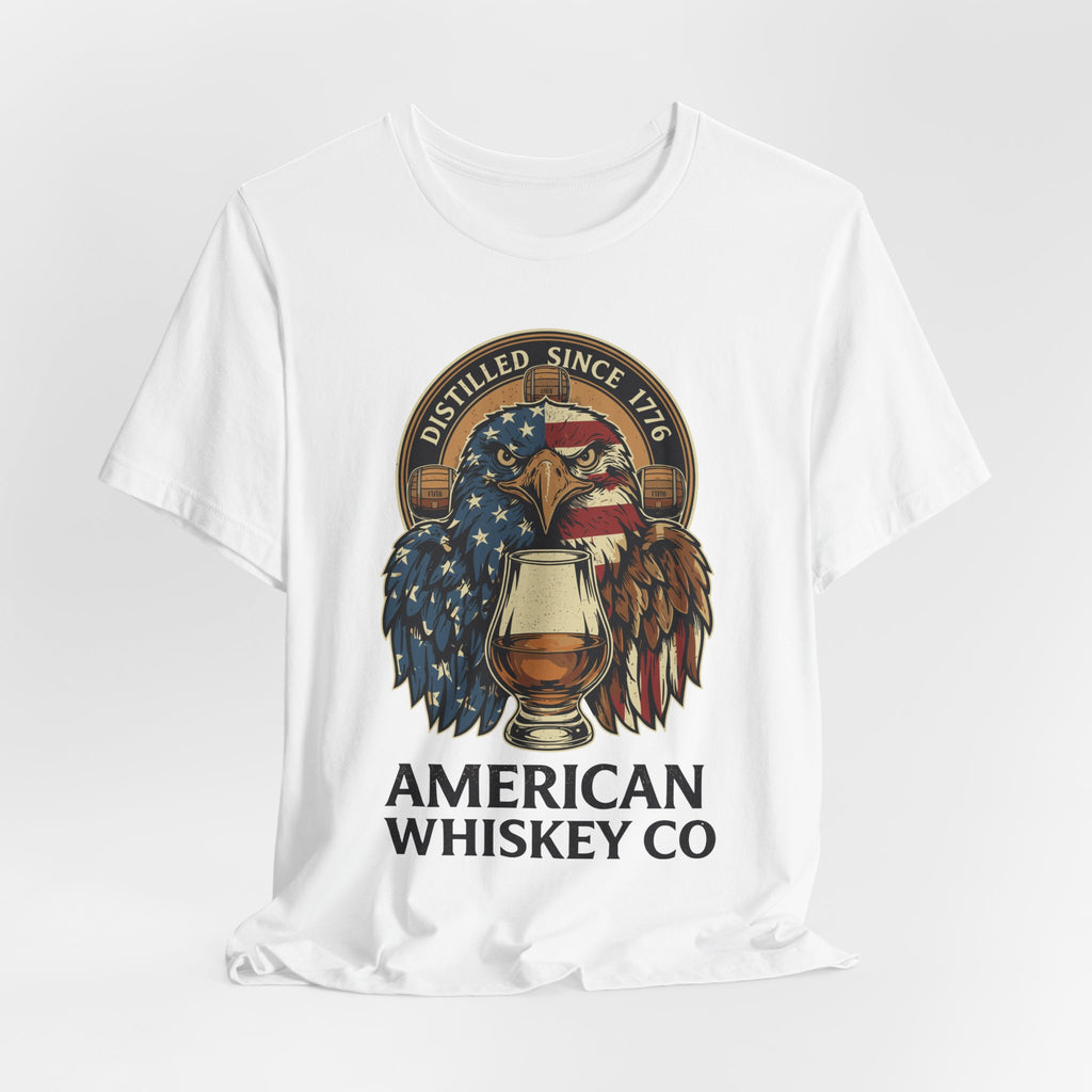 American Whiskey Co. Premium CrewneckTee
