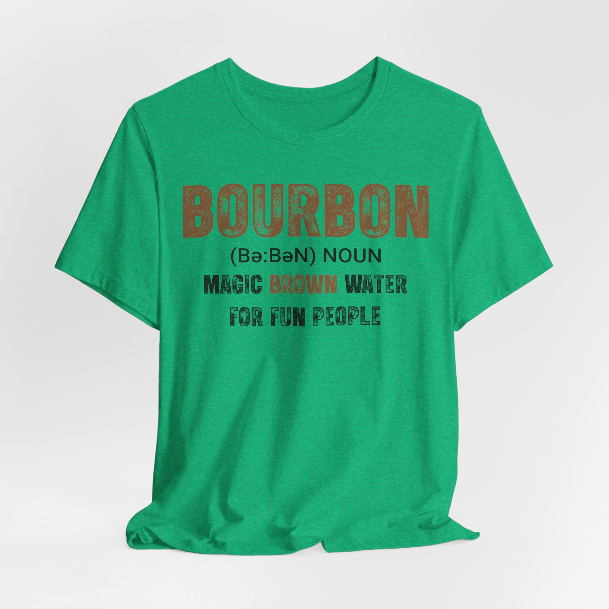 Bourbon: Magic Brown Water For Fun People Premium CrewneckTee