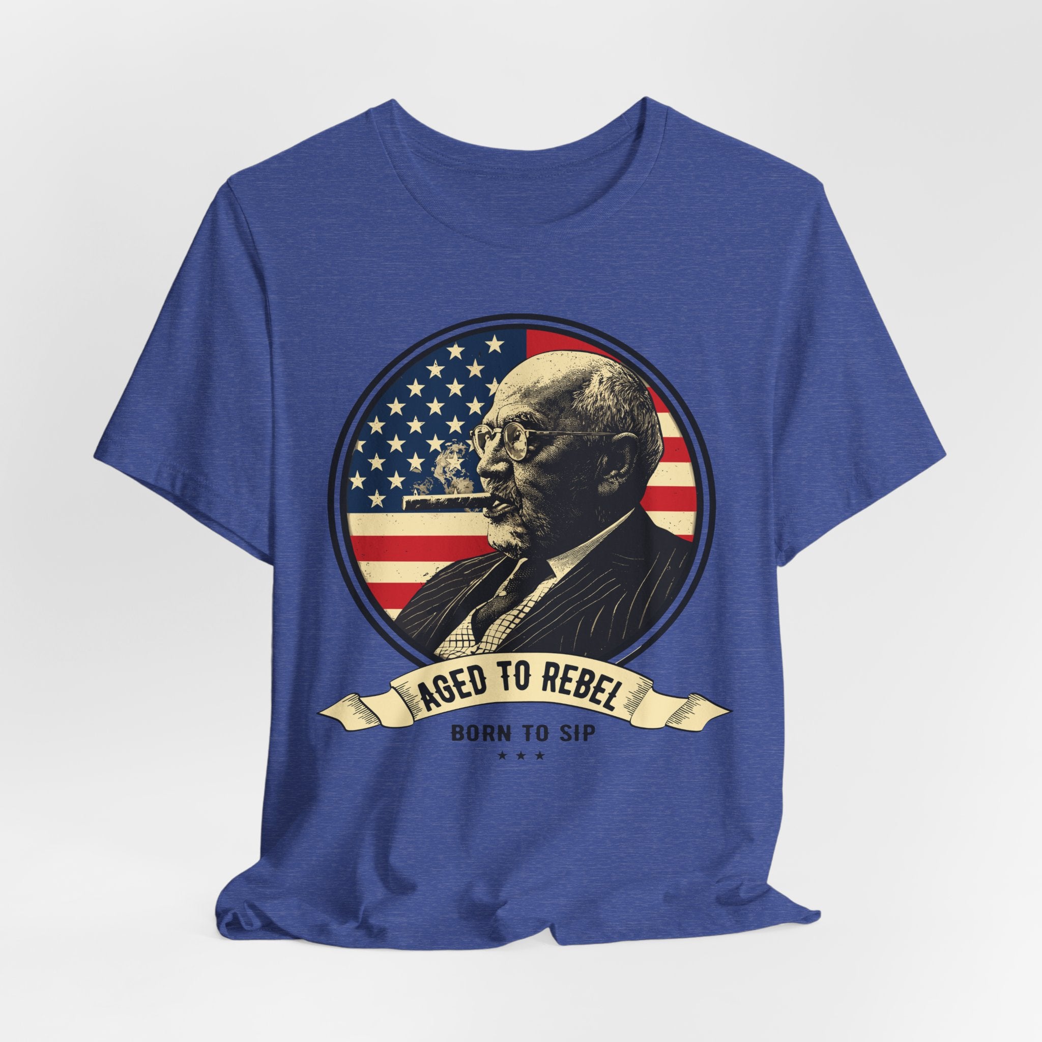 Aged to Rebel Premium CrewneckTee