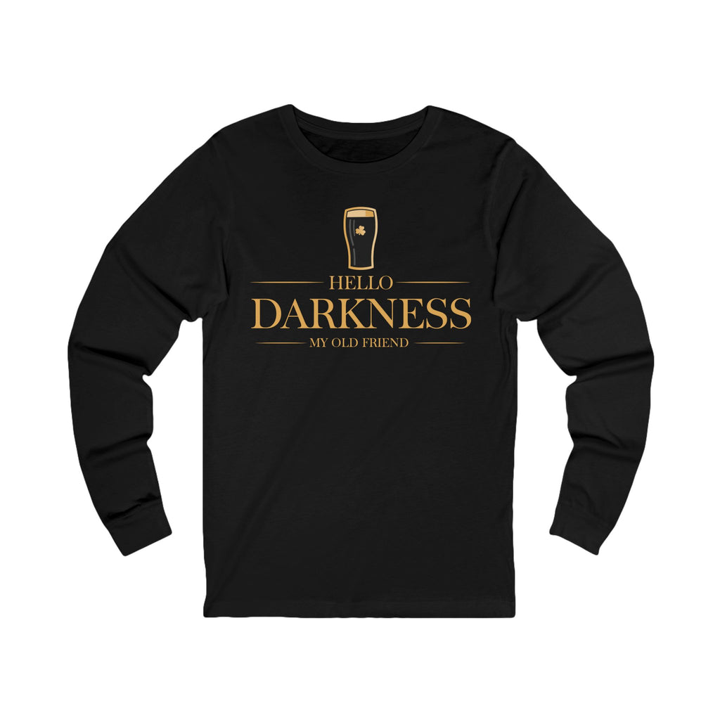 Hello Darkness Gold Premium Long Sleeve Tee