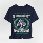 Irish Right To Remain Silent Premium CrewneckTee
