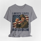 Liberty Loves Bourbon – Premium Tee