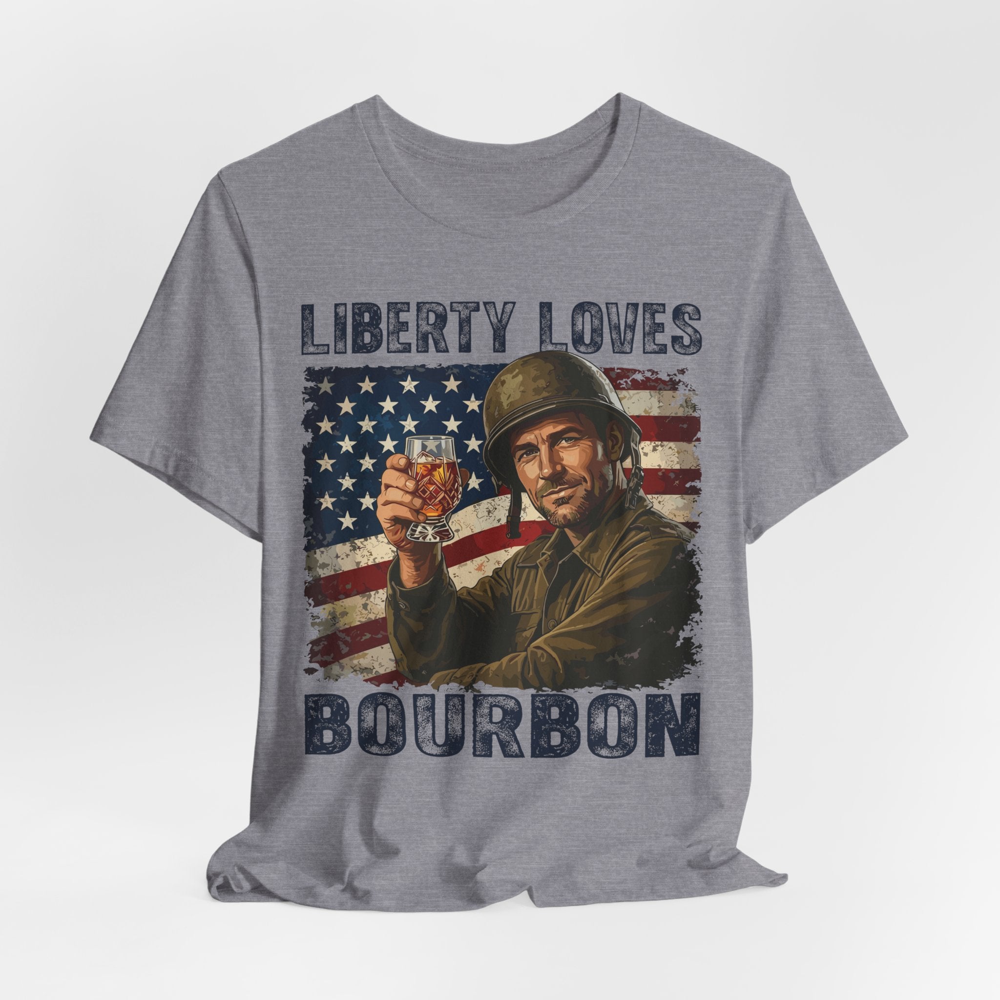 Liberty Loves Bourbon – Premium Tee