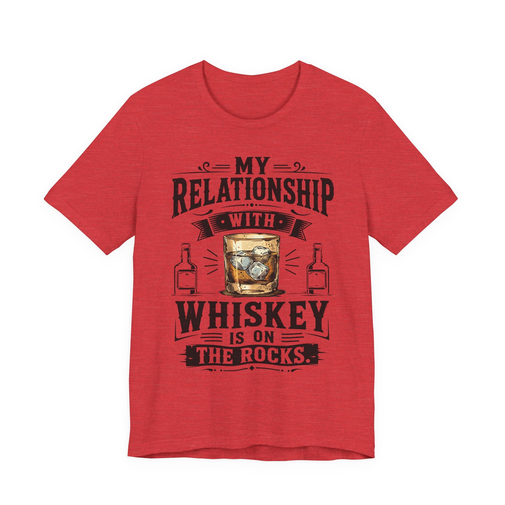 My Relationship With Whiskey Is On The Rocks Tee