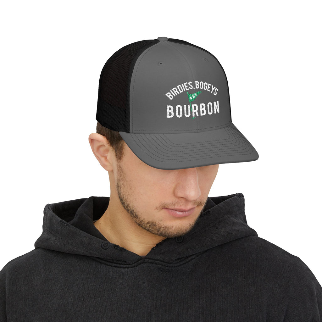 Birdies, Bogeys, and Bourbon Richardson 112 Premium Snapback Hat