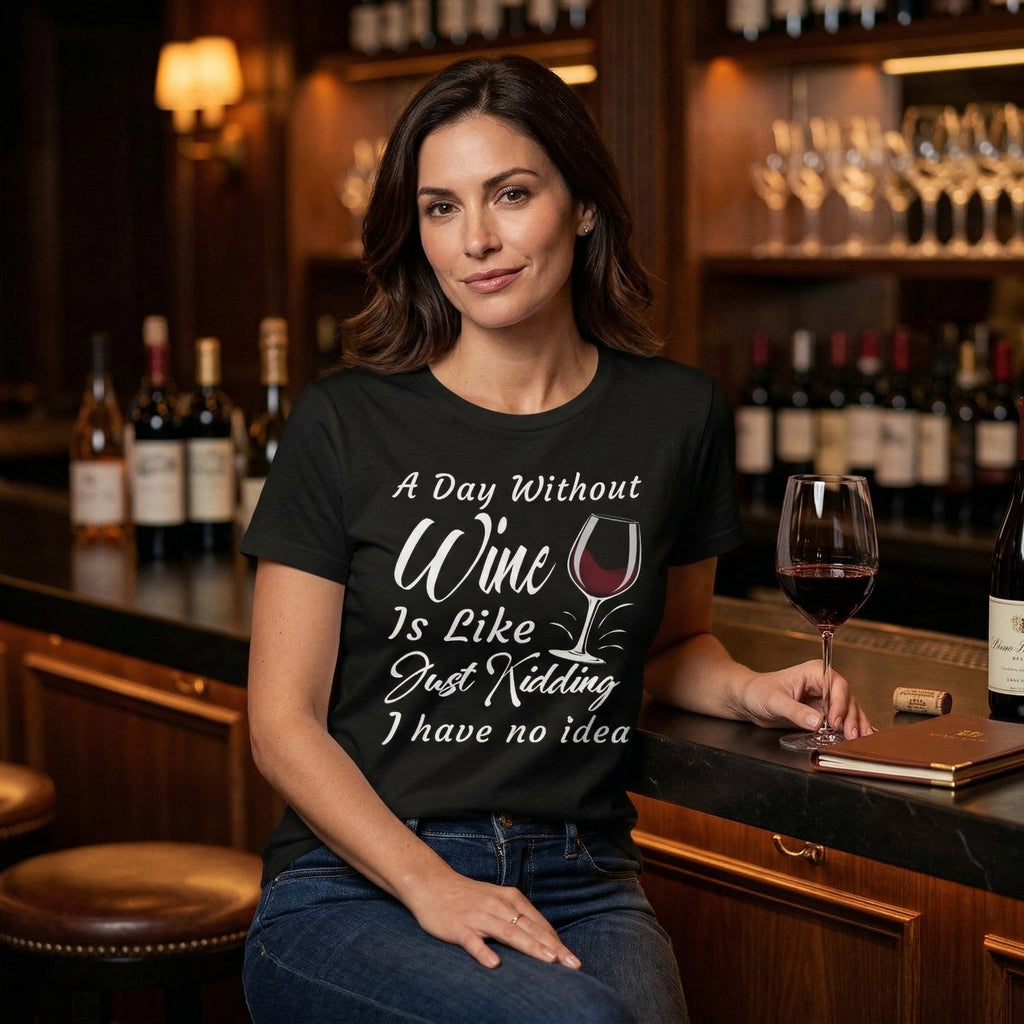 A Day Without Wine? Just Kidding, I Have No Idea – Premium Tee