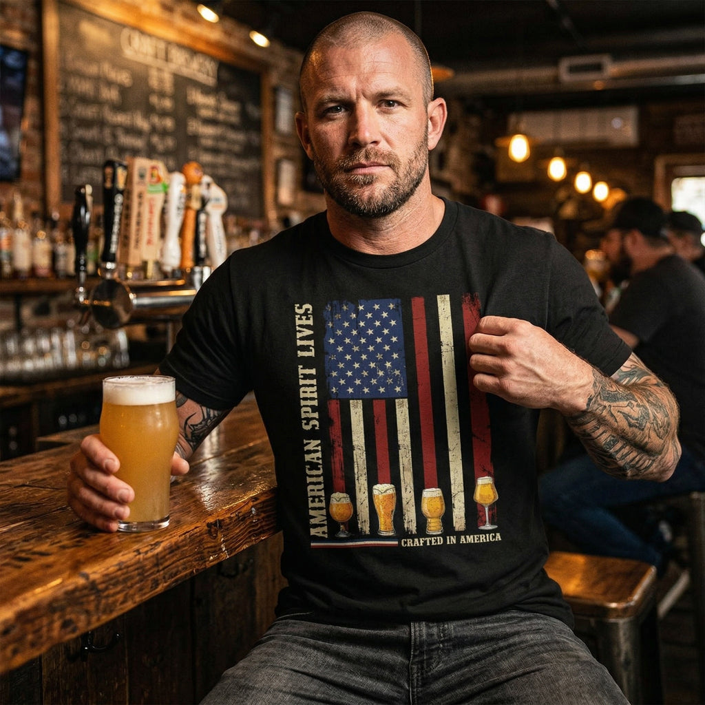 American Spirit Lives – Crafted in America Premium Tee