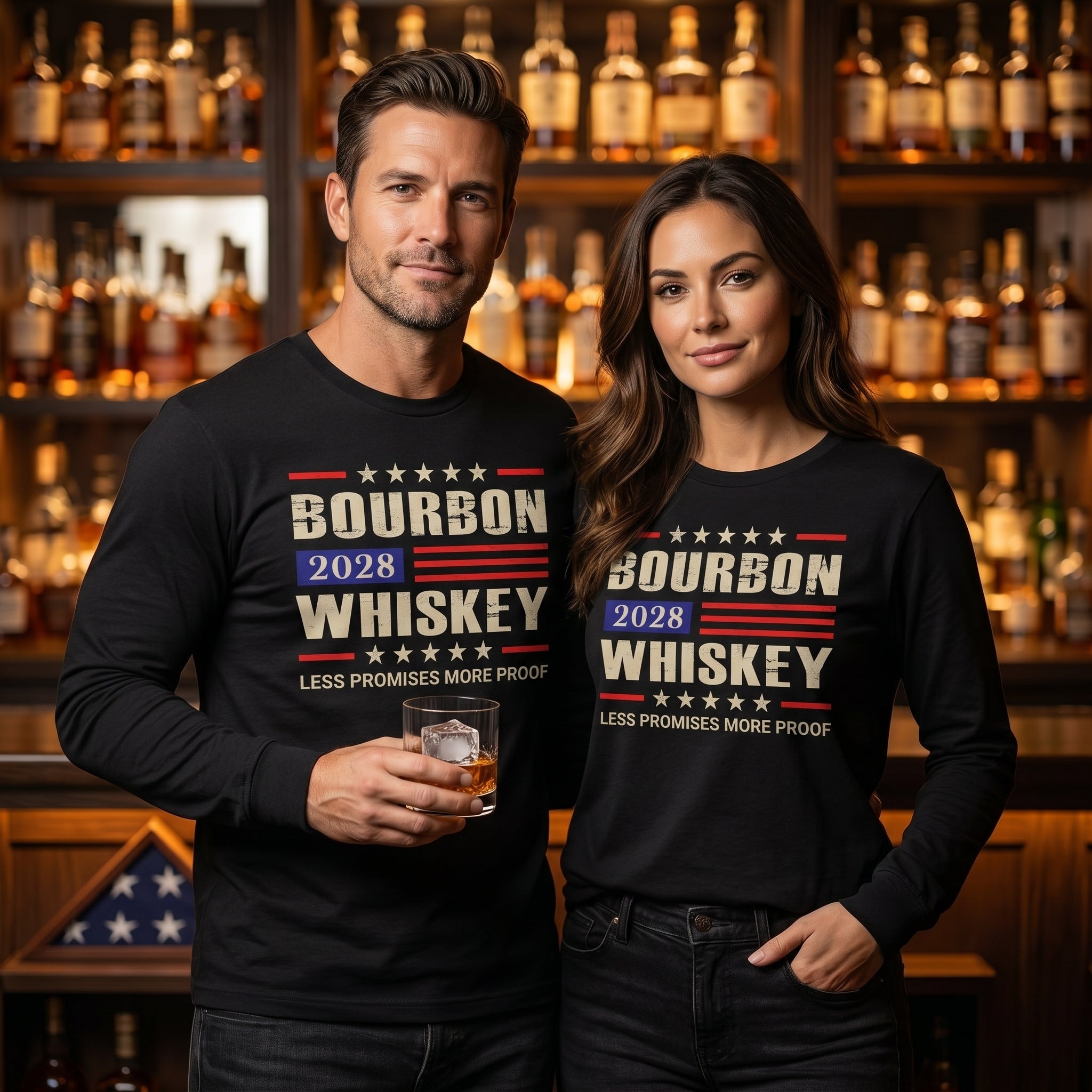 Less Promises More Proof Premium Long Sleeve Tee
