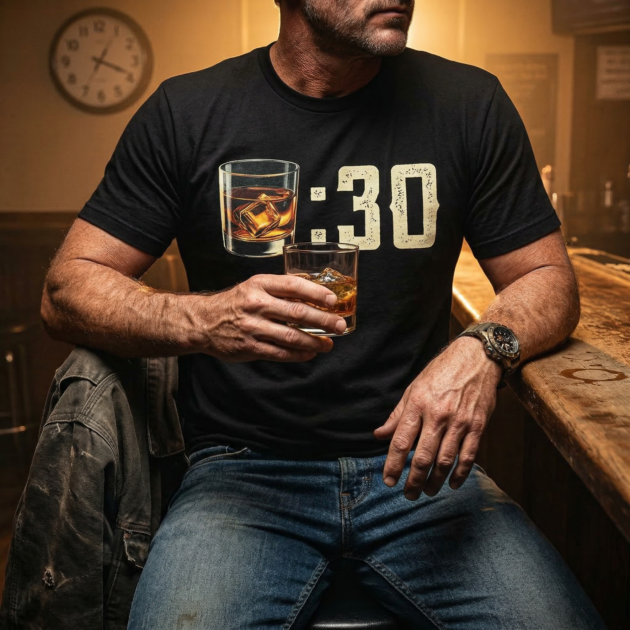 Bourbon Thirty Time Premium Tee