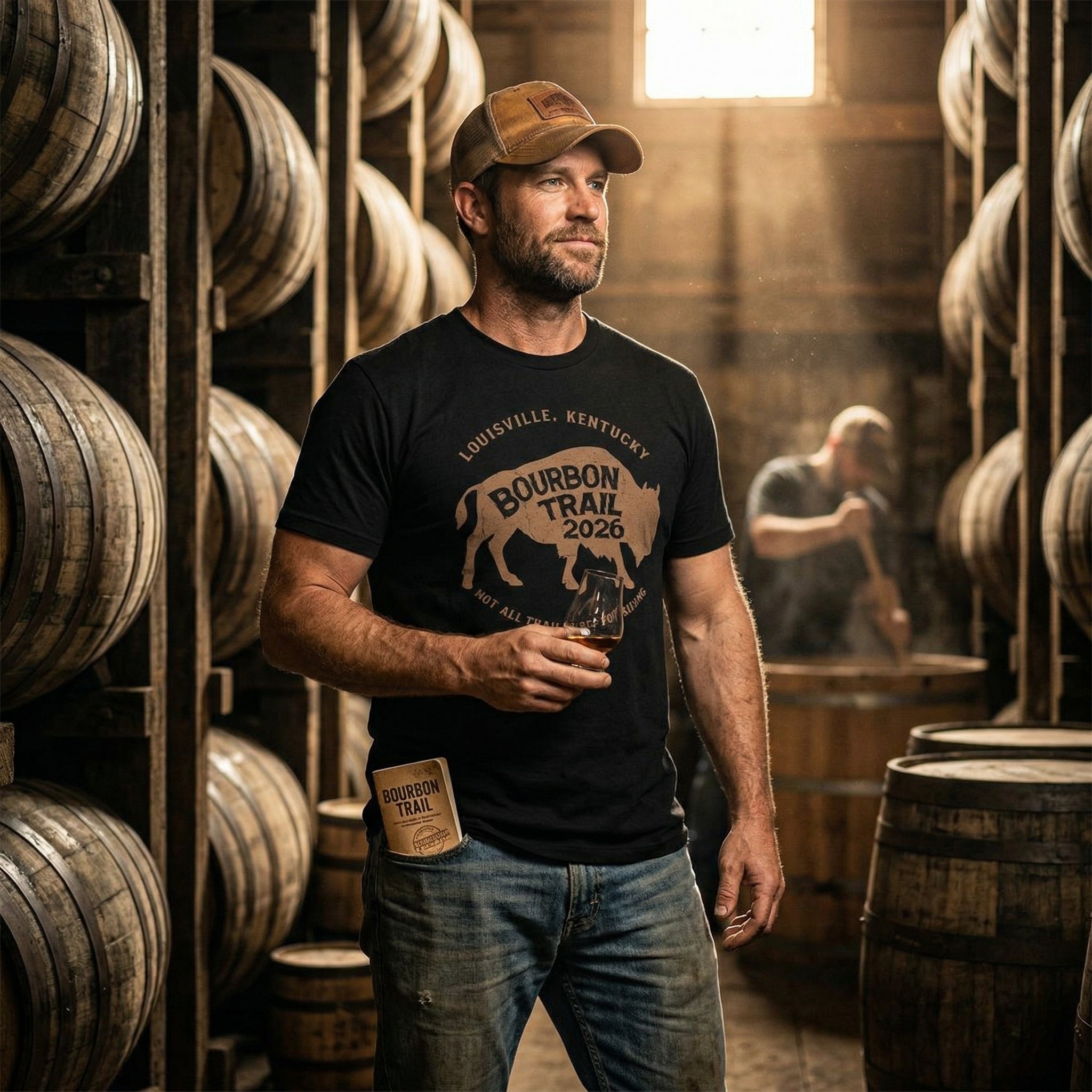 Bourbon Trail Tribute Premium CrewneckTee