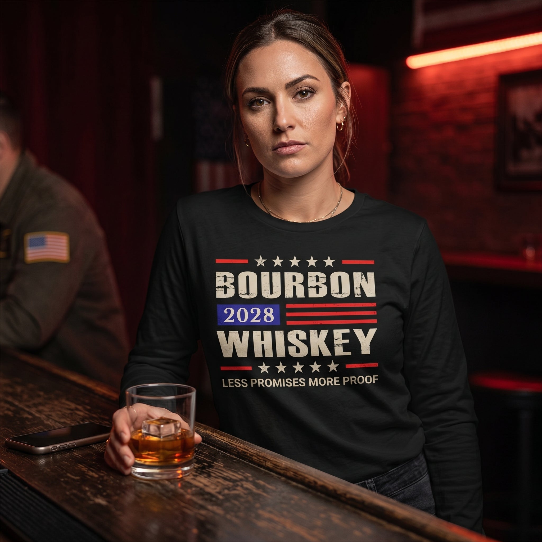 Less Promises More Proof Premium Long Sleeve Tee