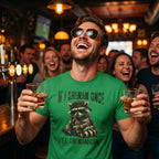 If I Shenan Once, I'll Shenanigan Racoon Premium Tee Shirt
