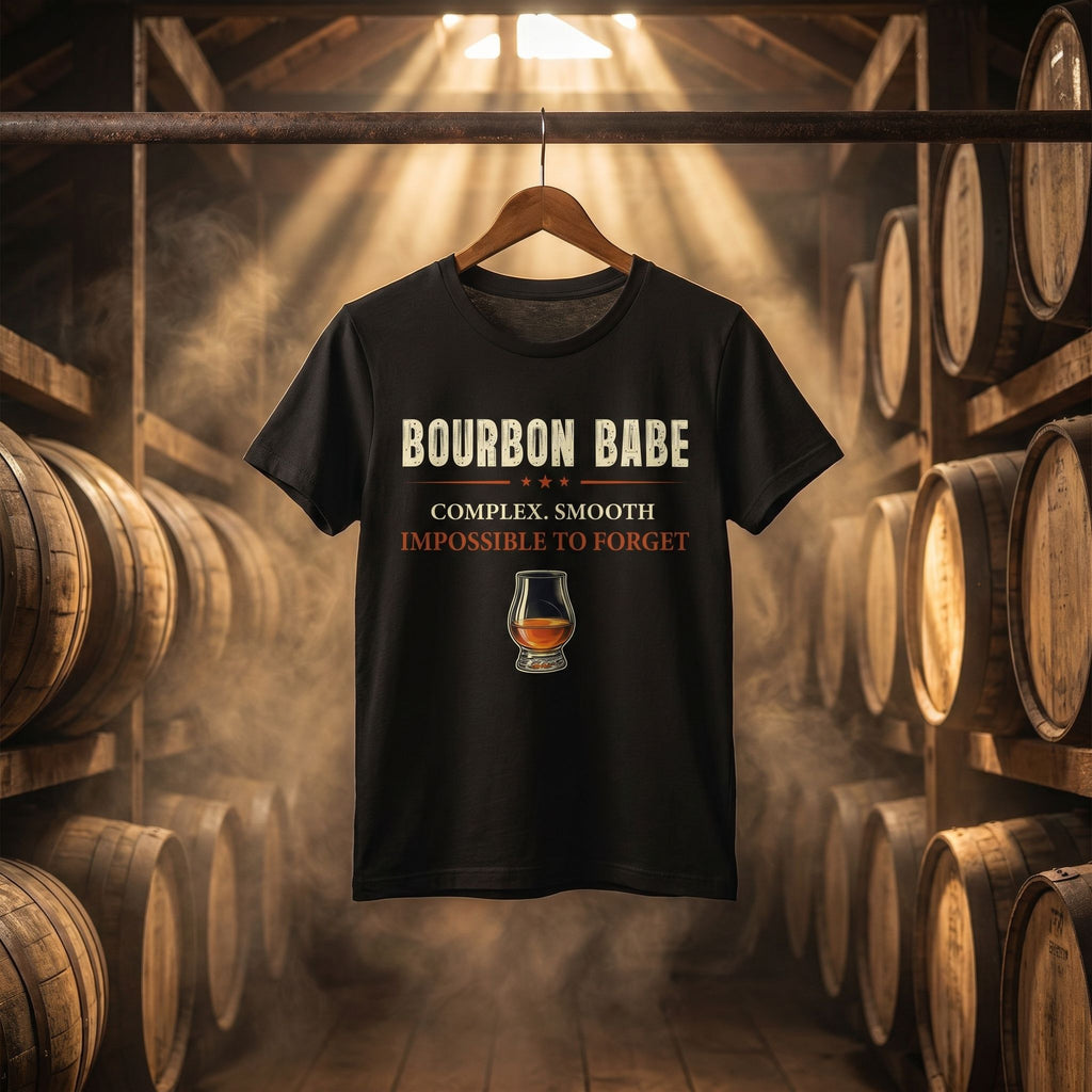 Bourbon Babe – Complex. Smooth. Impossible To Forget. Tee