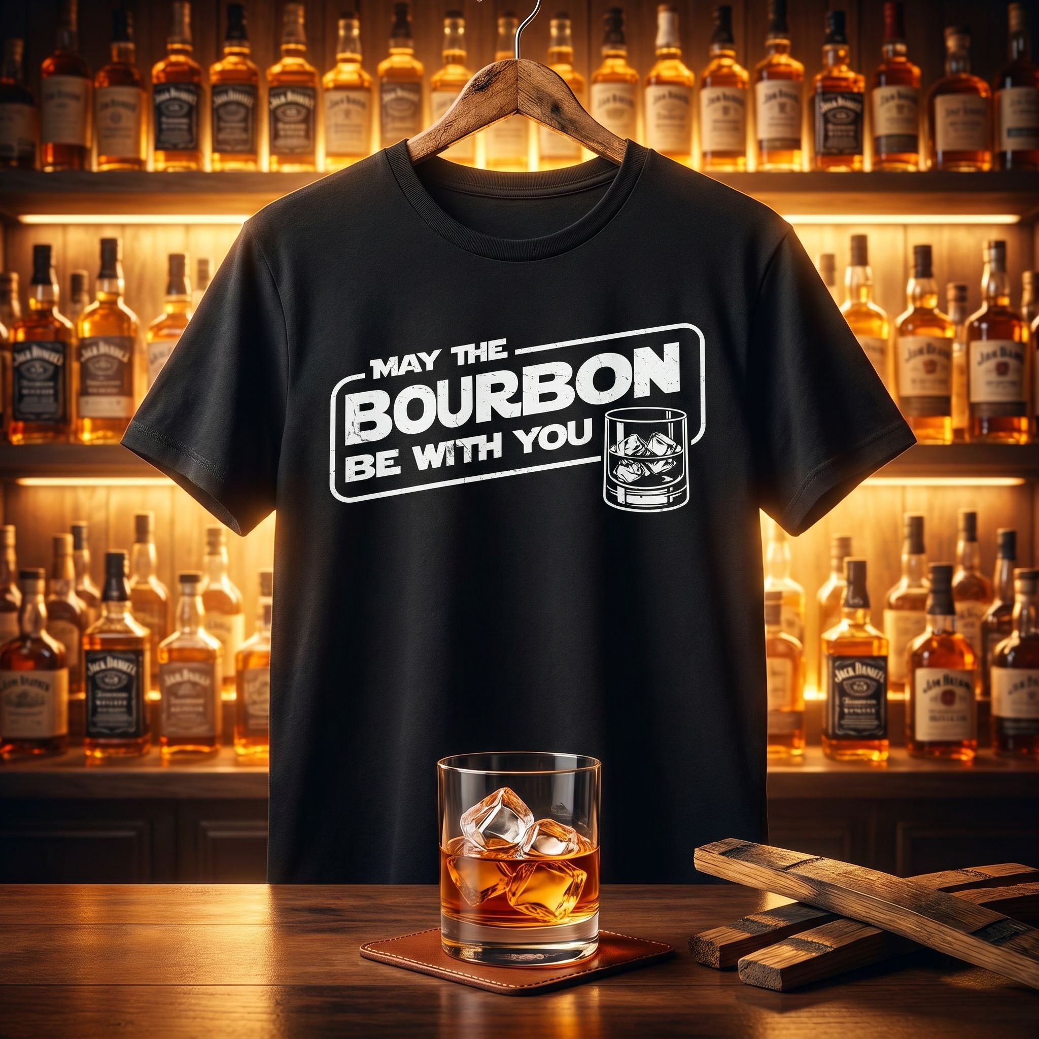 May The Bourbon Be With You – Premium Tee