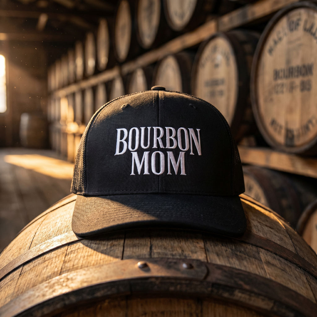 Bourbon Mom Snapback Hat