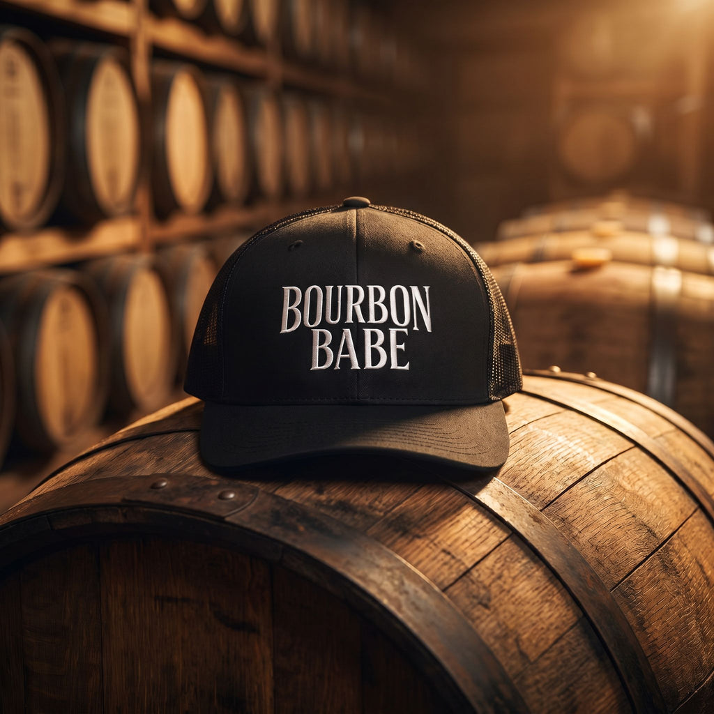 Bourbon Babe Snapback Hat