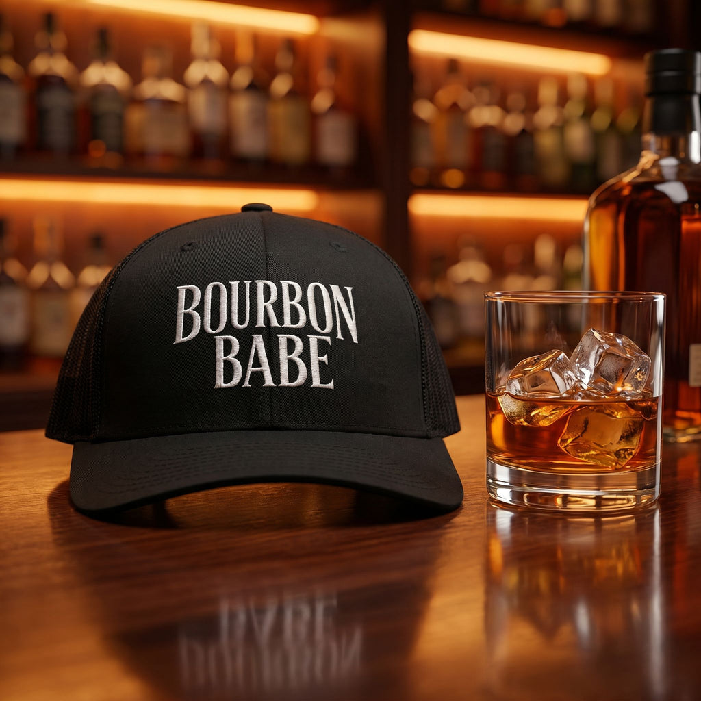 Bourbon Babe Snapback Hat