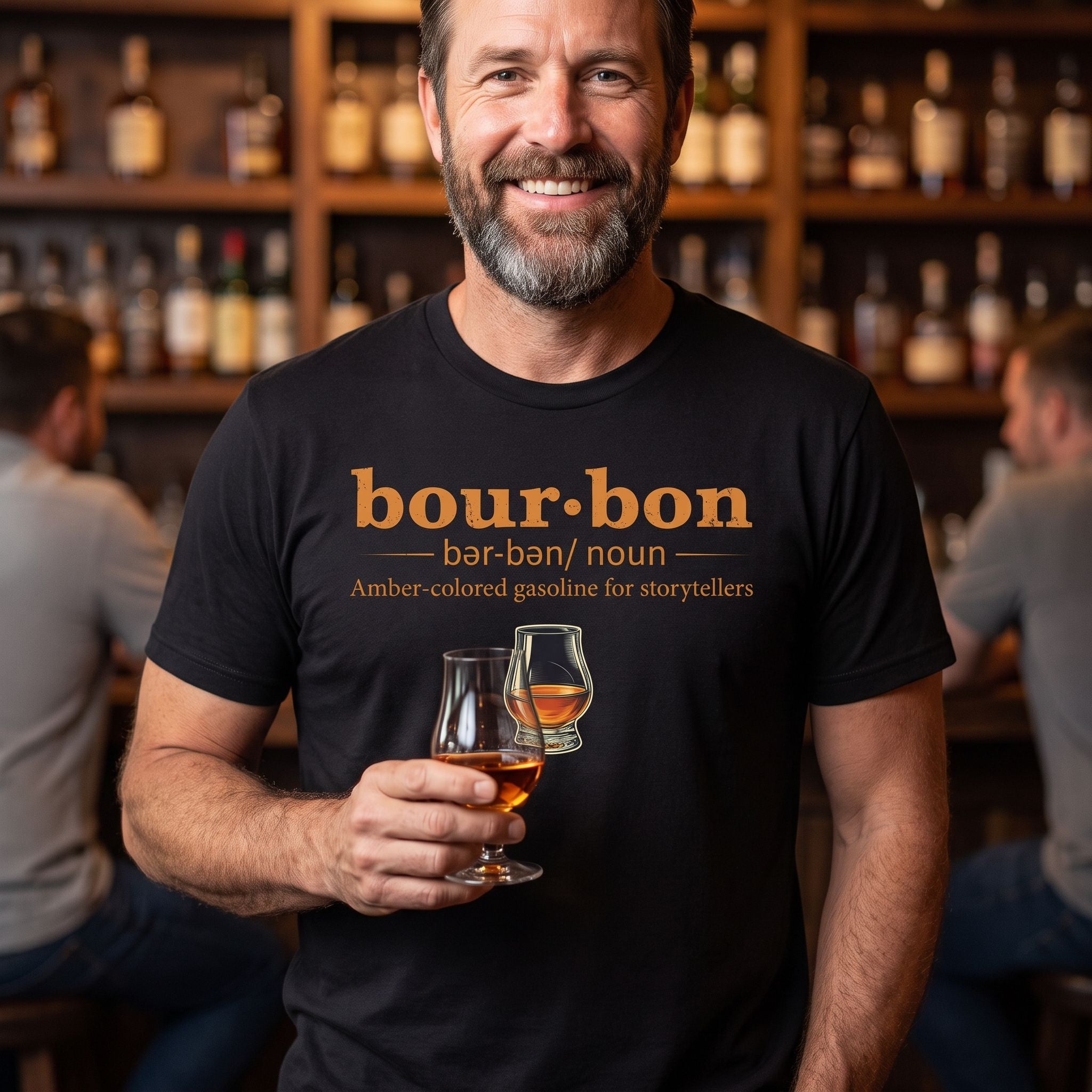 Bourbon: Amber-Colored Gasoline for Storytellers Premium Tee