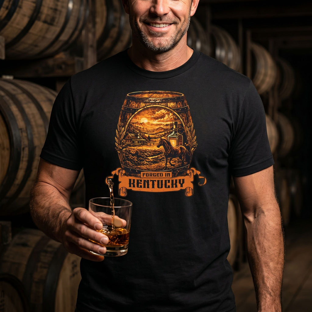 Forged in Kentucky – Premium Bourbon Tee