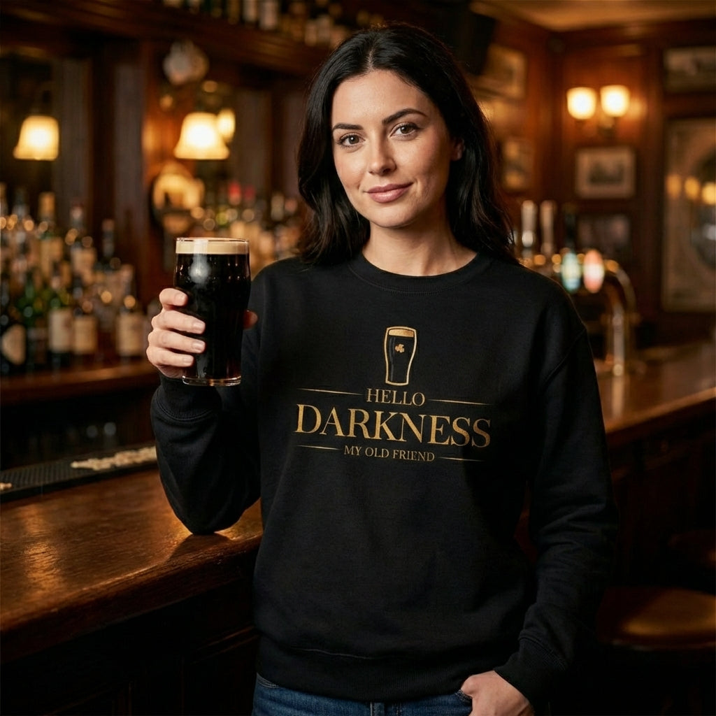 Hello Darkness Gold Premium Sweathshirt