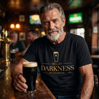 Hello Darkness My old Friend Gold Premium CrewneckTee