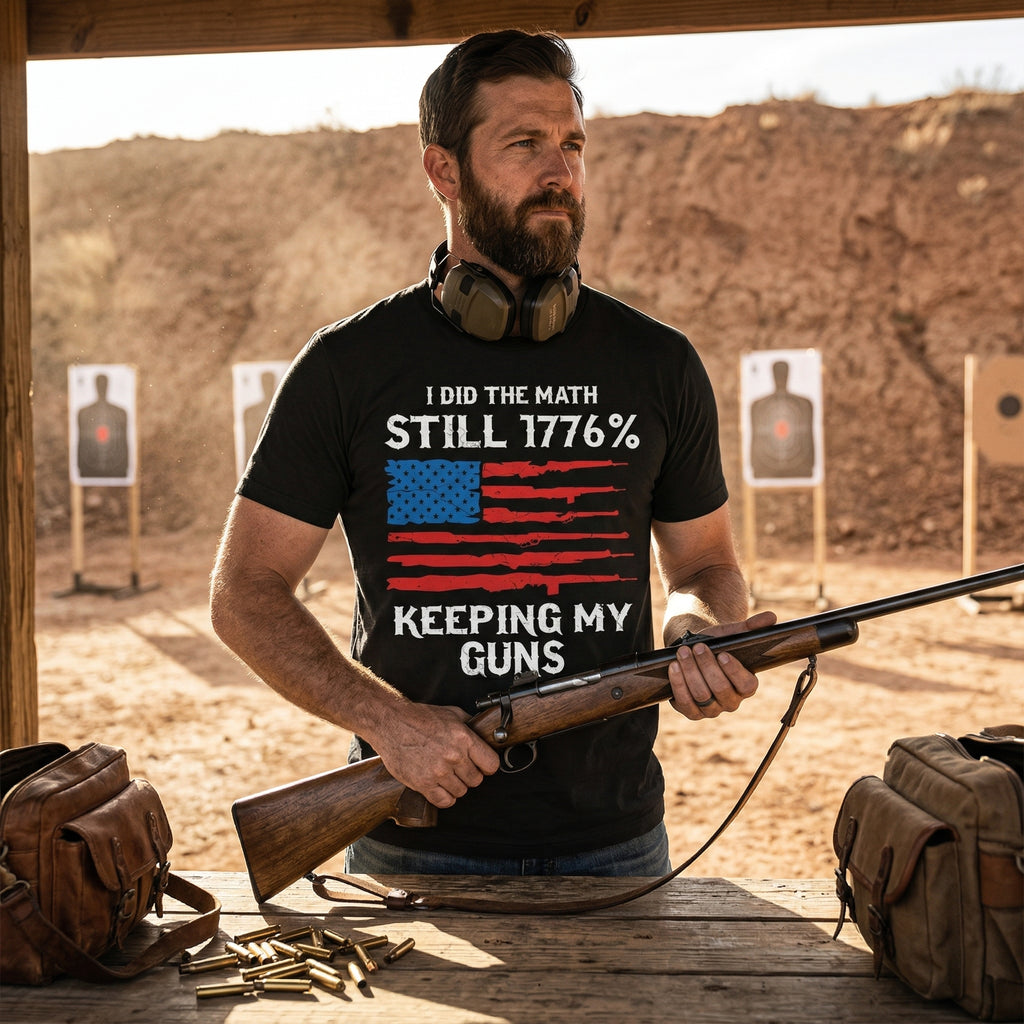 Still 1776% Keeping My Guns Premium Tee